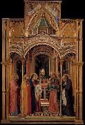 Ambrogio Lorenzetti Presentation at the Temple oil painting artist